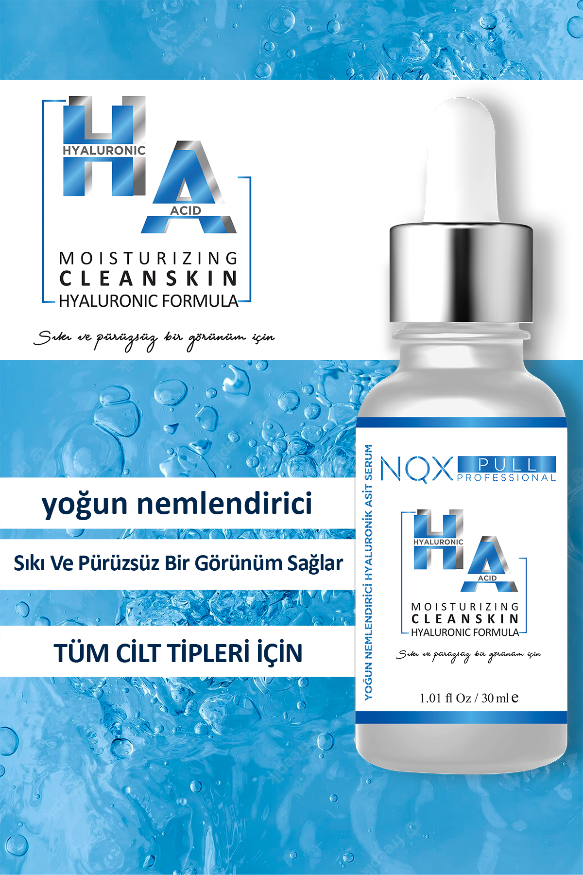 Hyalüronik Asit Yoğun Nemlendirici Serum 30 ml